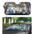 thumbnail image 4 of 3D Terrier Dogs Windshield Sunshade Auto Interior Accessory, 4 of 6