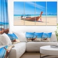 thumbnail image 1 of Tropical Beach with Boat, 1 of 3