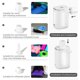 thumbnail image 2 of Portable Electric Air Pump for Inflatable Structures - 4-in-1 Camping Pump with Built-in Light, Fast Inflation Deflation, External Battery - Mini Pump, 2 of 5