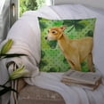thumbnail image 3 of Carolines Treasures BB9872PW1414 Italian Greyhound St Patricks Fabric Decorative Pillow  14Hx14W multicolor, 3 of 4
