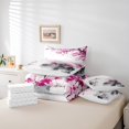 thumbnail image 4 of Erosebridal Japanese Mount Fuji Bed in a Bag Full size, Ink Printing Bed Set, Teens, Reversible 7pcs, 4 of 5