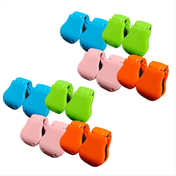 8 Pinzas para Caña de Pescar Portátiles, Fijas y Automáticas, Compatibles con Cañas de Orilla/Telescópicas y Bola Fija.