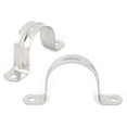 thumbnail image 2 of 5 Pcs 40mm Diameter Stainless Steel U Shaped Saddle Clamp Tube Pipe Clip, 2 of 4