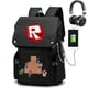 thumbnail image 1 of ROBLOX mochila de día de nariz roja, juego de RED Social, mochila periférica, bolsa de estudiante, regalo de cumpleaños para niñas, niños, niños, 1 of 4