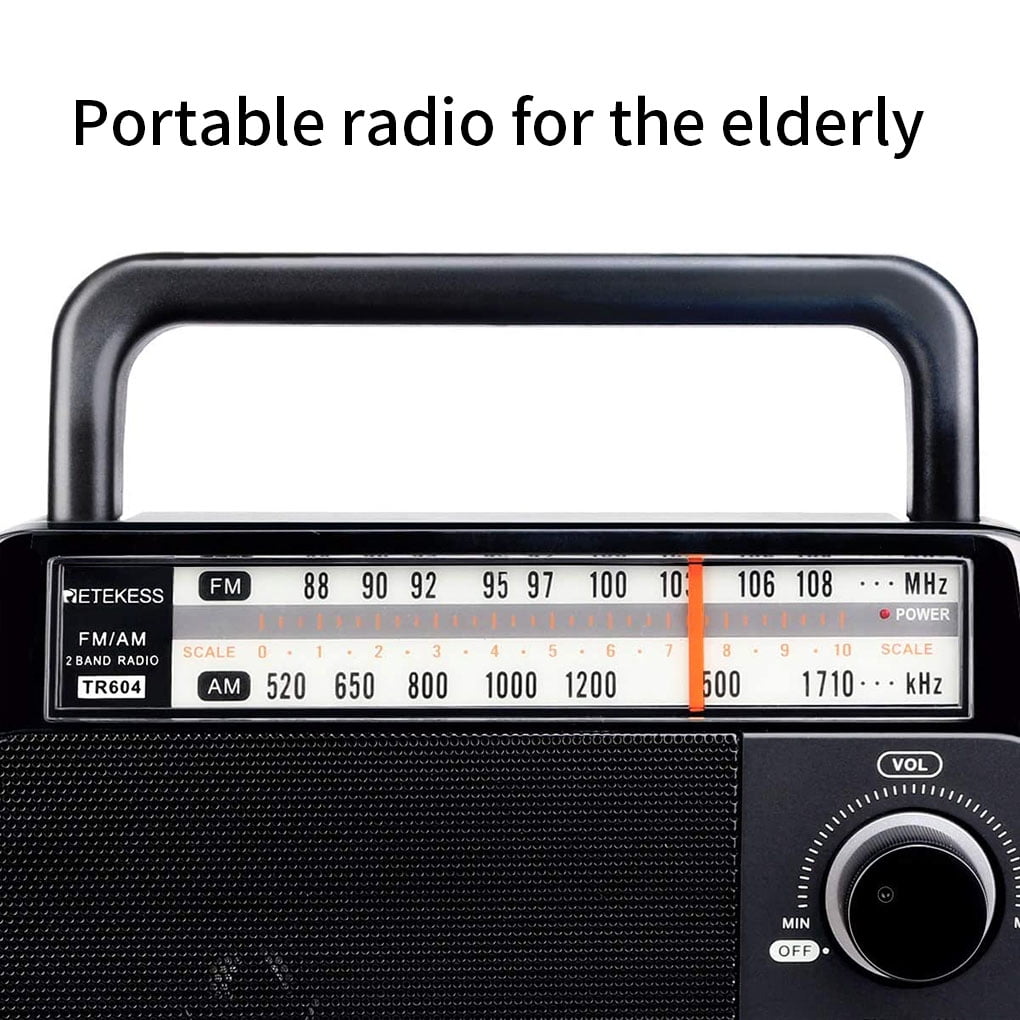 Details about / Tr604 Am Radio Fm Transistor Portatil Radio Analogica Con Auriculares De 3.5...
