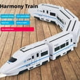 thumbnail image 2 of Electric Universal Simulation High Speed Railway Harmony Train Toy For Kids Q1, 2 of 10