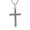 with Chain, variant on Vintage Men's Stainless Steel Punk Cross Hip Hop Rock Pendant Necklace with Chain