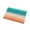 Orange Green, variant on Luxury Plush Bathroom Rugs Mat, Teal Red Brown Ombre Soft Shaggy Bath Carpet, Contemporary Gradient Abstract Non-Slip Floor Mat for Kitchen, Bedroom, 16"x24"