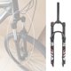 thumbnail image 2 of s Bifurcaciones Fuertes Del Bloqueo de Bicicleta de Aleación de Aluminio de Bifurcación de Suspensión de Bici Parten 120m M - 27,5 pulgadas de 275 pulgadas de amortiguación Sunnimix Horquilla delantera de bicicleta, 2 of 8