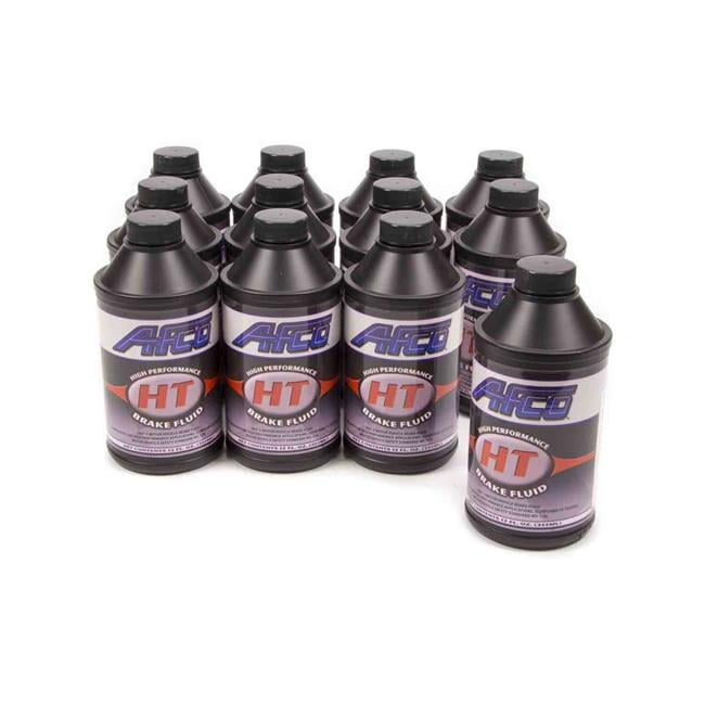 Afco Racing Products 6691902 12 oz HT Brake Fluid Bottle, Pack of 12