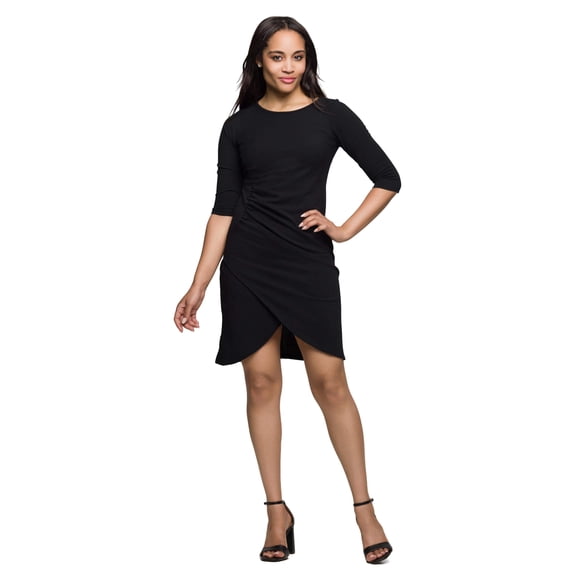 Womens Knee Length Tulip Skirt Dress