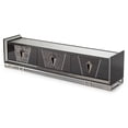 thumbnail image 3 of Carmela Media Cabinet - Glossy Charcoal Sand, 3 of 7