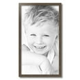 thumbnail image 2 of ArtToFrames 15" x 27" Oak Picture Frame, 15x27 inch Brown Wood Poster Frame (WOM-4742),  Pack, 2 of 8