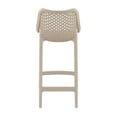 thumbnail image 5 of Compamia Air Patio Counter Stool in Taupe, 5 of 6