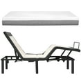 thumbnail image 1 of Costway TXL Adjustable Bed Base with 8 Inch Infused Memory Foam Mattress, 1 of 10