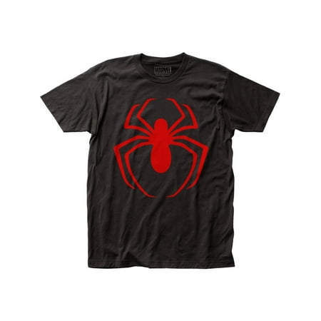 - Spider-Man Superhero Marvel Comics Red Logo Adult Fitted Jersey T-Shirt Tee