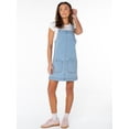 thumbnail image 3 of Celebrity Pink Women's and Women's Plus Pinafore Dress, Sizes XS-4X, 3 of 5