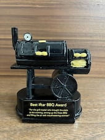 Best Iftar BBQ Trophy - Custom Engraved Ramadan Award, Personalized Grill Master Gift