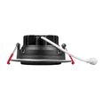 thumbnail image 3 of Nicor Lighting DGD411203KRDBK 4 in. Black LED Gimbal Recessed Downlight - 3000K, 3 of 12