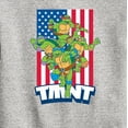 thumbnail image 3 of Teenage Mutant Ninja Turtles - USA Turtles - Youth Crewneck Fleece Sweatshirt, 3 of 5