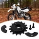 thumbnail image 4 of Piñón de cadena de motocicleta, repuesto, acero resistente, fácil de instalar. Accesorios para motocicleta. Piñones delanteros pequeños para XR650L., 4 of 8