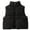 Black-1, variant on HNMKIU Boys Down Vest Winter Warm Padded Quilted Sleeveless Jacket with Stand Collar for Children Winter Jacket Outdoor Wear 2-11 Years Coffee-1,2-3 Years