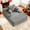 Grey, variant on Korser 68.5'' Oversized Chair Chaise Lounge Indoor with Throw Pillows and Armrests Corduroy Upholstered Sofa Bed for Living Room,Dark Grey