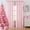 Pink/White, variant on Buffalo Plaid Semi Sheer Curtains 84 Inches Long,Beige-Dusty Blue Buffalo Check Drapes for Bedroom Living Room,Farmhouse Gingham Window Treatment,Rod Pocket,40" Wx84 Lx2,Beige-Dusty Blue