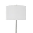 thumbnail image 2 of 31 Inch Metal Floor Lamp with Dimmer, Round Base, Silver, 2 of 4