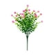 thumbnail image 2 of Ramos de flores de té artificial de eucalipto | Decoración floral realista de simulación de plástico para casa, jardín, oficina | Hojas y capullos realistas | Paquete de 2 | 34cm | Duradero y, 2 of 6