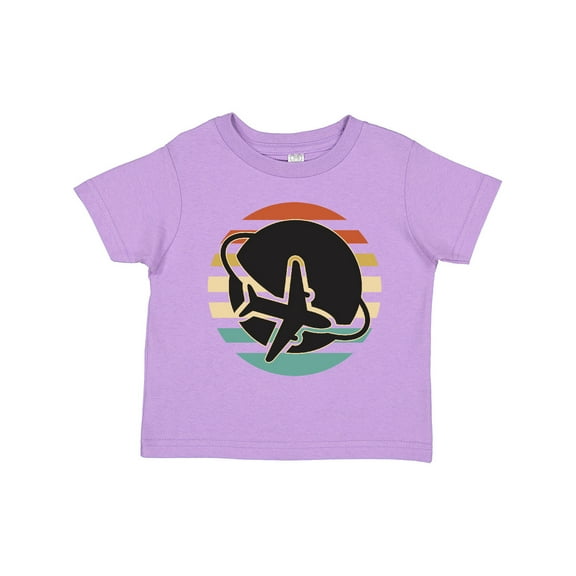 Inktastic Airplane Trip Vintage Travel Boys or Girls Toddler T-Shirt