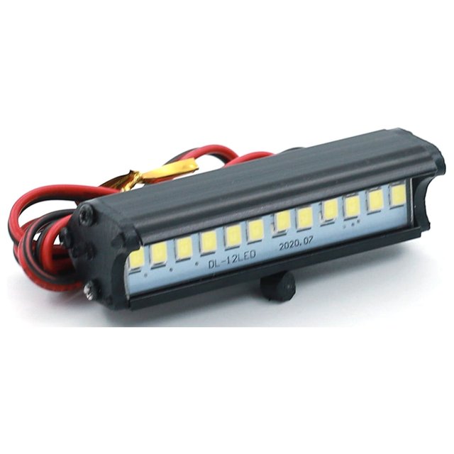 LUZ LED LED RC Luces RC Reemplazo de 12 piezas para 1/10 TRAXXAS -4 TRX4 AXIAL SCX10 90046 RC4WD D90 KM2