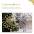 thumbnail image 4 of Hollow Treetop Star Christmas Tree Topper Multi-Petals Star Tree Ornament, 4 of 5