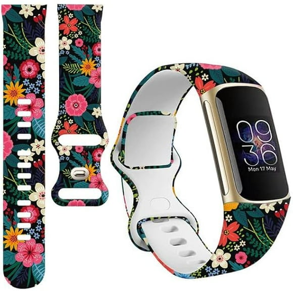 wonima11 Sport Bands Compatible with Charge 6 /Charge 5 for Women Men,Soft Waterproof Replacement Straps Wristbands for Charge Advanced Fitness Tracker