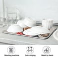 thumbnail image 7 of Yayeee Dish Drying Mat for Kitchen Counter 16"x18" Microfiber Absorbent Pad, Gray Dog Artist, 7 of 7