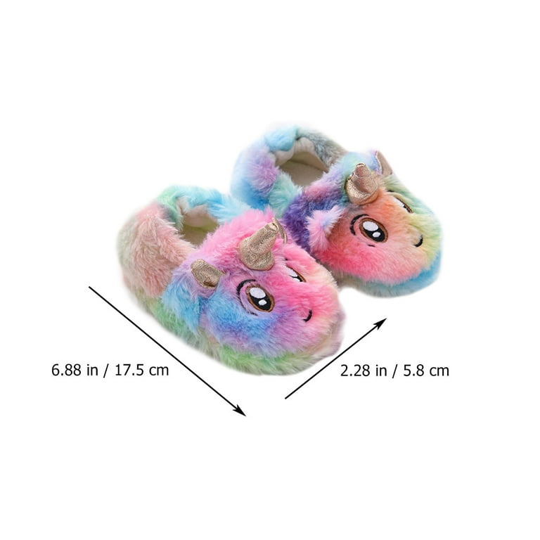 Kids hotsell slippers unicorn