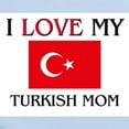 thumbnail image 2 of CafePress - I Love My Turkish Mom Infant Bodysuit - Baby Light Bodysuit, Size Newborn - 24 Months, 2 of 4