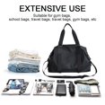 thumbnail image 4 of Petate de viaje, bolso deportivo para gimnasio, bolso de hombro para el fin de semana durante la noche, 4 of 6