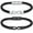Customize-1Pcs-20CM, variant on Infinity Knot Cremation Urn Bracelet for Ashes Braided Leather Keepsake Bracelet for Men Women Cuff Urn Bangle Ashes Bracelet