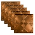 thumbnail image 1 of Great Lakes Tin Erie Copper 2ft x 2ft Lay In Ceiling Tiles (5 Pack), 1 of 6
