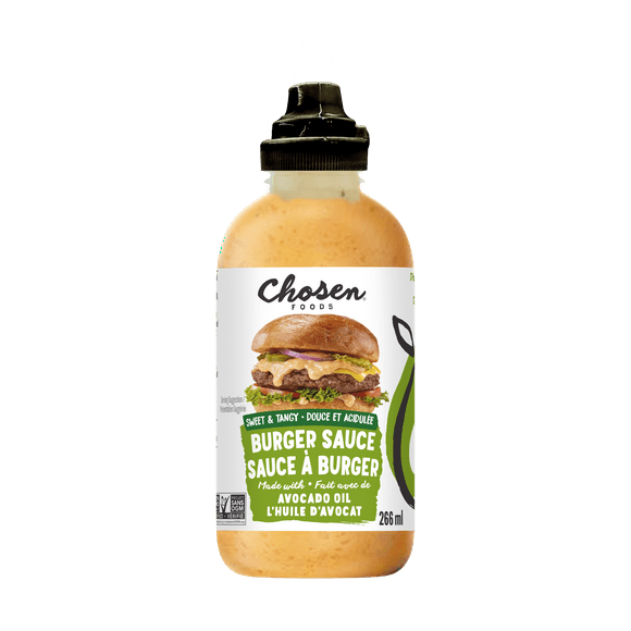 Chosen Foods Sweet & Tangy Burger Sauce 266ml, 266mL