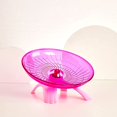 thumbnail image 1 of Hweilai 18cm Plastic Exercise Wheel Non-slip Disc for Hamster Hedgehog Small Animals Pink, 1 of 5