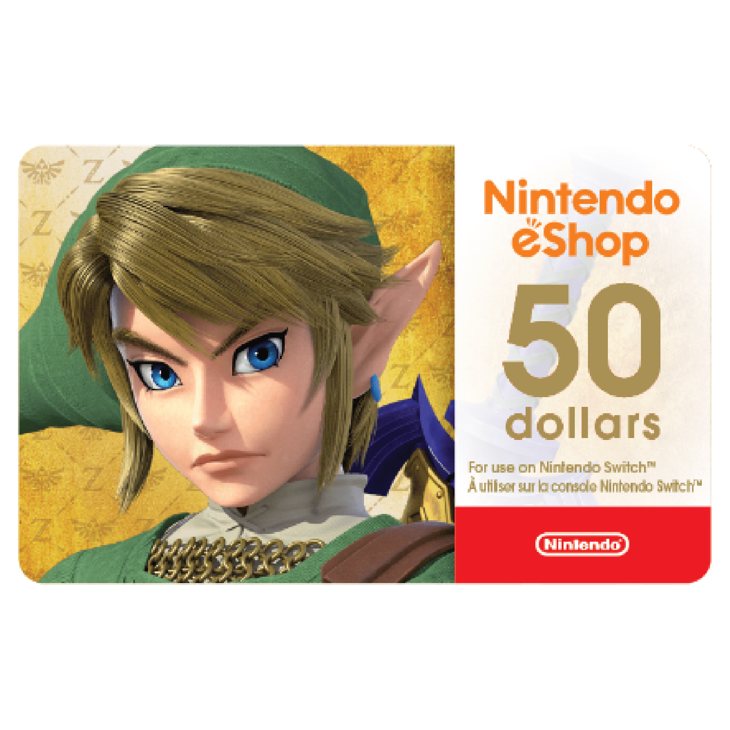Switch Gift Eshop Canada Nintendo EShop $50 Gift Card (Digital Code)