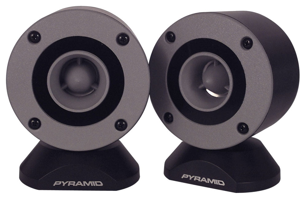 Pyramid 3.75" 300W LOUD Car Audio Aluminum Bullet Horn Tweeters, Pair | TW28