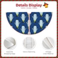 thumbnail image 5 of Bingfone Christmas Tree Skirt Mat Christmas Decoration Interior -Beautiful King Penguin, 5 of 8