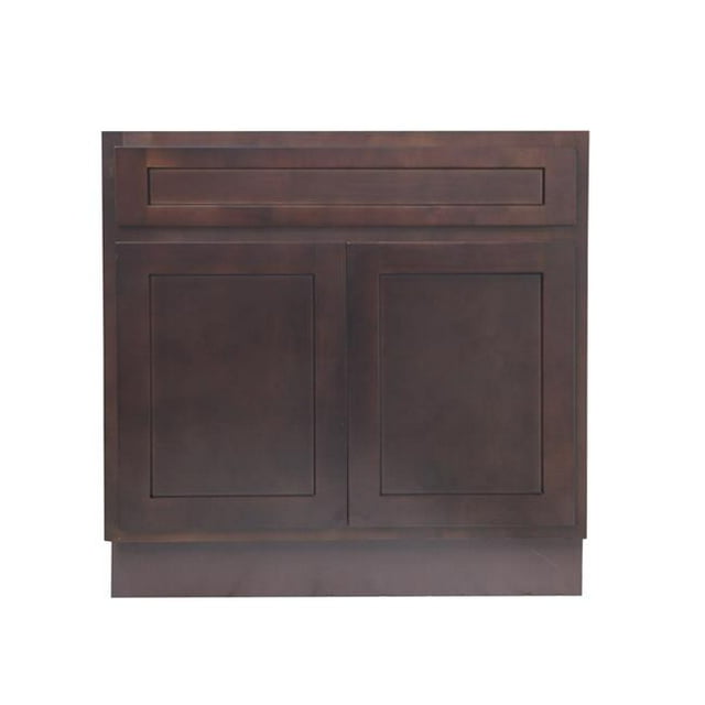 Vanity Art VA4036B Coiffeuse 36 Po. avec Démontable, Marron
