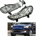 thumbnail image 2 of For Ford Escape 2013-2015 16 Pair Bumper Fog Lamps Lights Turn Signal Left+Right, 2 of 8