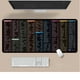 thumbnail image 2 of Pisexur - Teclado electrónico para hombre (800 x 300 x 3 mm, teclas rápidas, gran tamaño, antideslizante), con patrón de accesos directos de software de oficina, organizador de electrónica para niños, 2 of 3