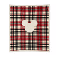 thumbnail image 2 of Disney Winter Homestead Mickey Icon Throw Plaid Manta Throw Blanket New Tag, 2 of 3