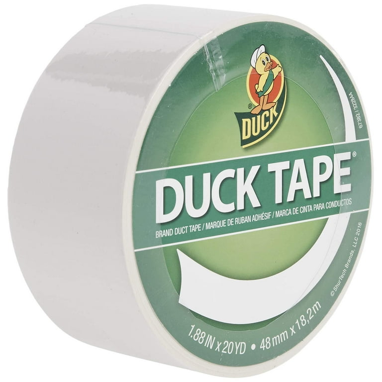 Duct Tape Heavy Duty White - 1.88 Inches x 35 Yards Waterproof Multi  Purpose Large Duct Tape Bulk Strong Industrial Max Strength Wide Adhesive  Tape for Indoor or Outdoor Use,Repair,Tear by Hand